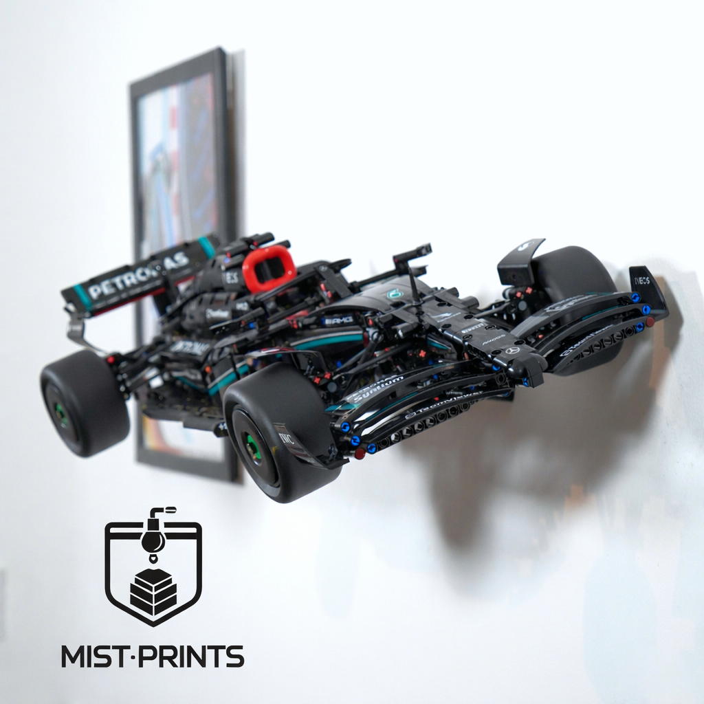 Premium Wandbeugel – Compatibel met LEGO® Mercedes-AMG F1 W14 42171