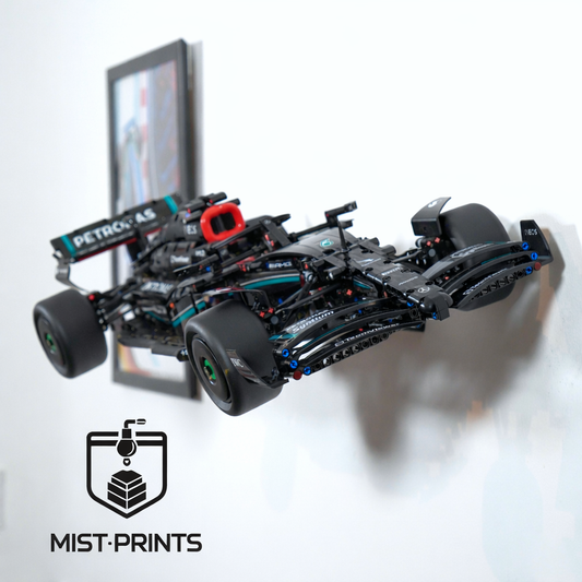 Premium Wandbeugel – Compatibel met LEGO® Mercedes-AMG F1 W14 42171