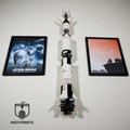 Premium Wandbeugel – Compatibel met LEGO® Ideas NASA Apollo Saturn V 92176 / 21309