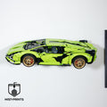 Premium Wandbeugel – Compatibel met LEGO® Technic Lamborghini Sián FKP 37 42115