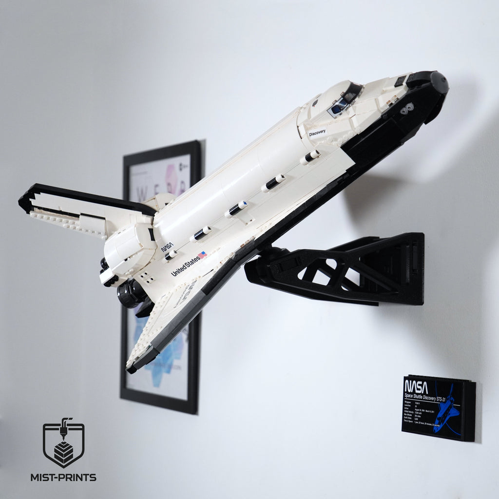 Premium Wandbeugel – Compatibel met LEGO® NASA Space Shuttle Discovery 10283