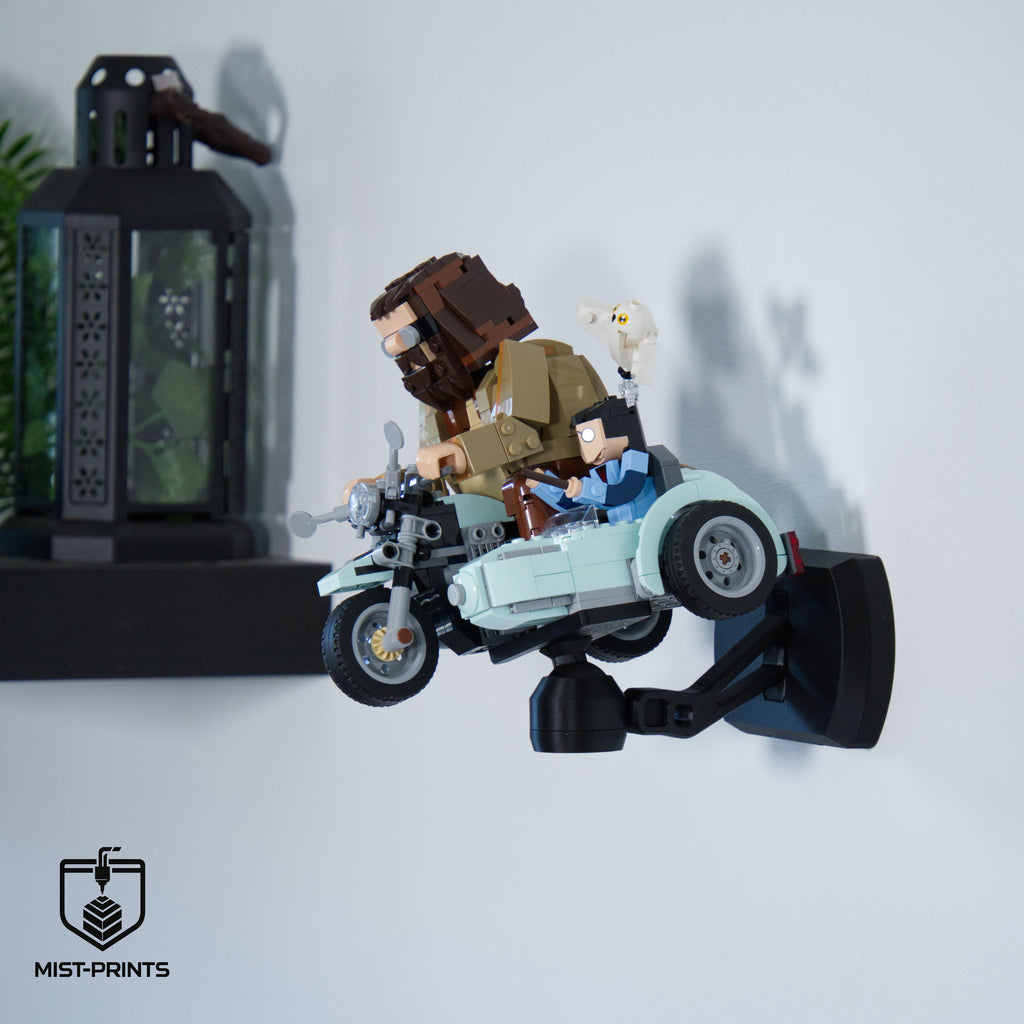 Premium Wandbeugel – Compatibel met LEGO® Hagrid™ & Harry Potter™ 76443