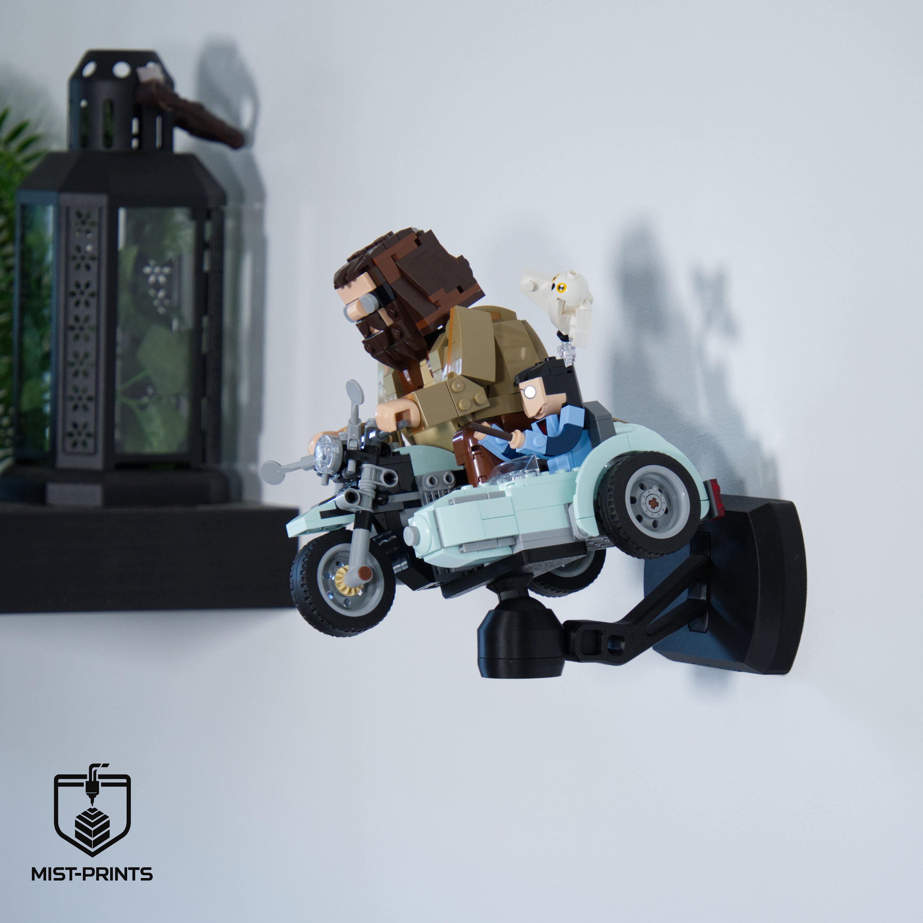 Premium Wandbeugel – Compatibel met LEGO® Hagrid™ & Harry Potter™ 76443