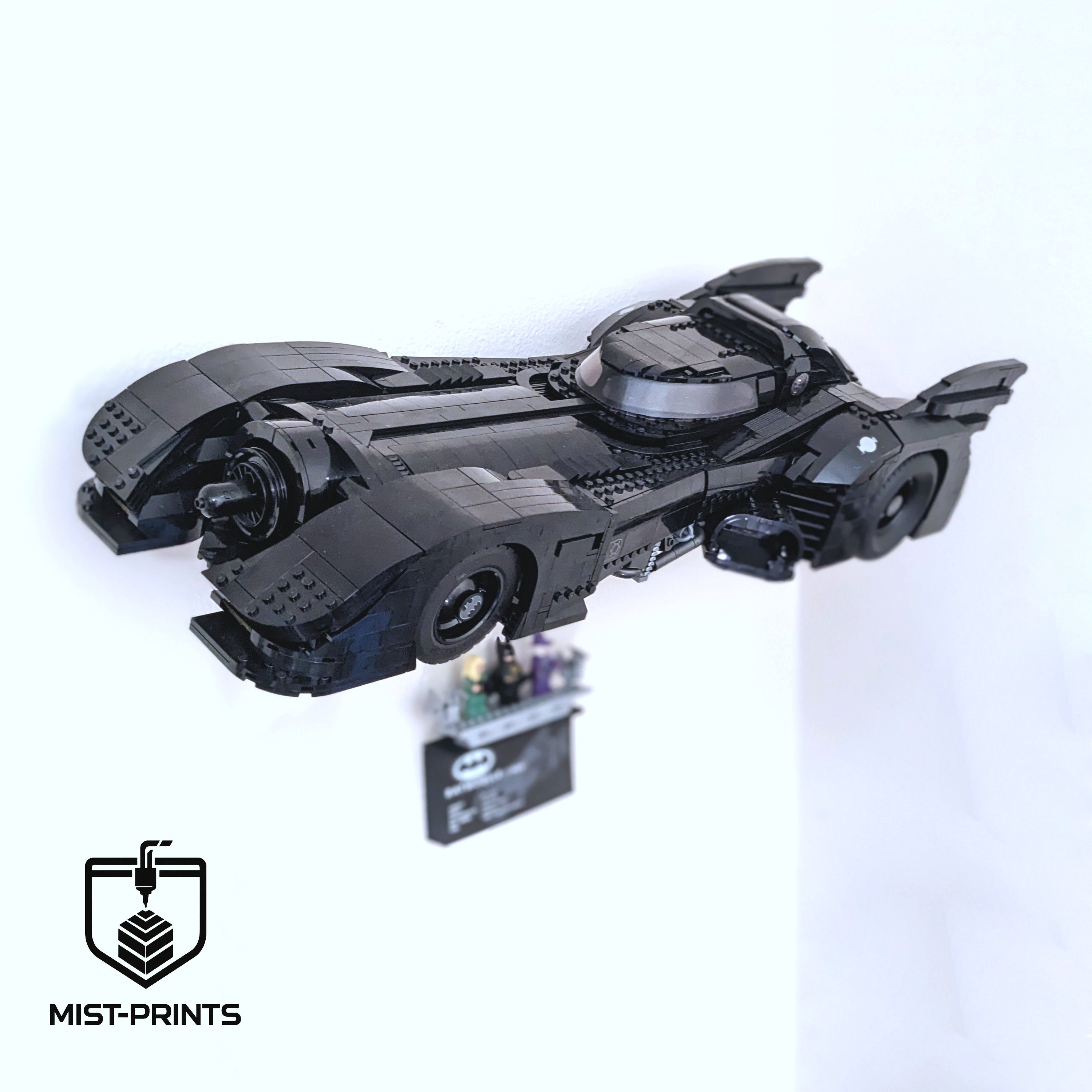 Premium Wandbeugel – Compatibel met LEGO® DC Batman™ 1989 Batmobile™ 76139
