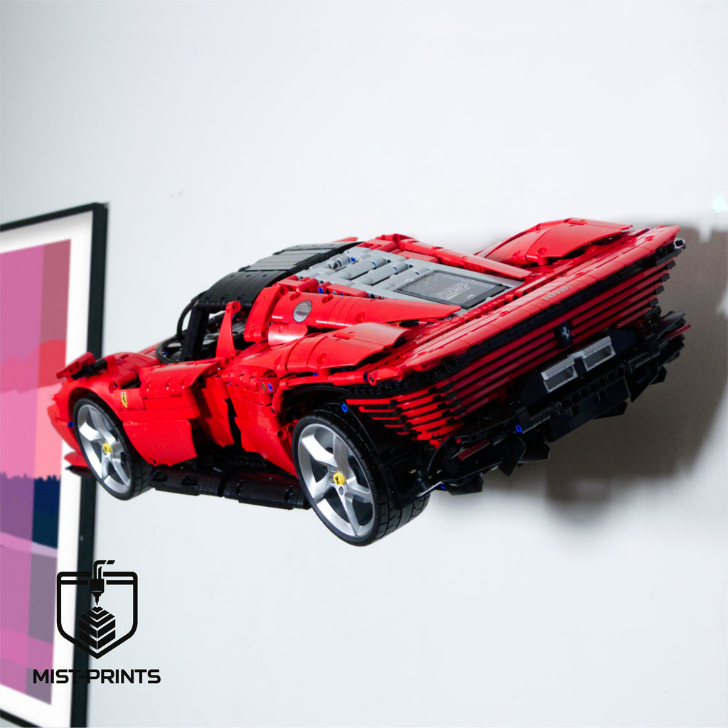 Premium Wandbeugel – Compatibel met LEGO® Technic Ferrari Daytona SP3 42143