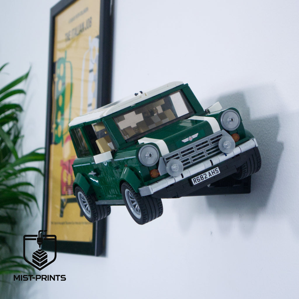 Premium Wandbeugel – Compatibel met LEGO® Mini Cooper 10242
