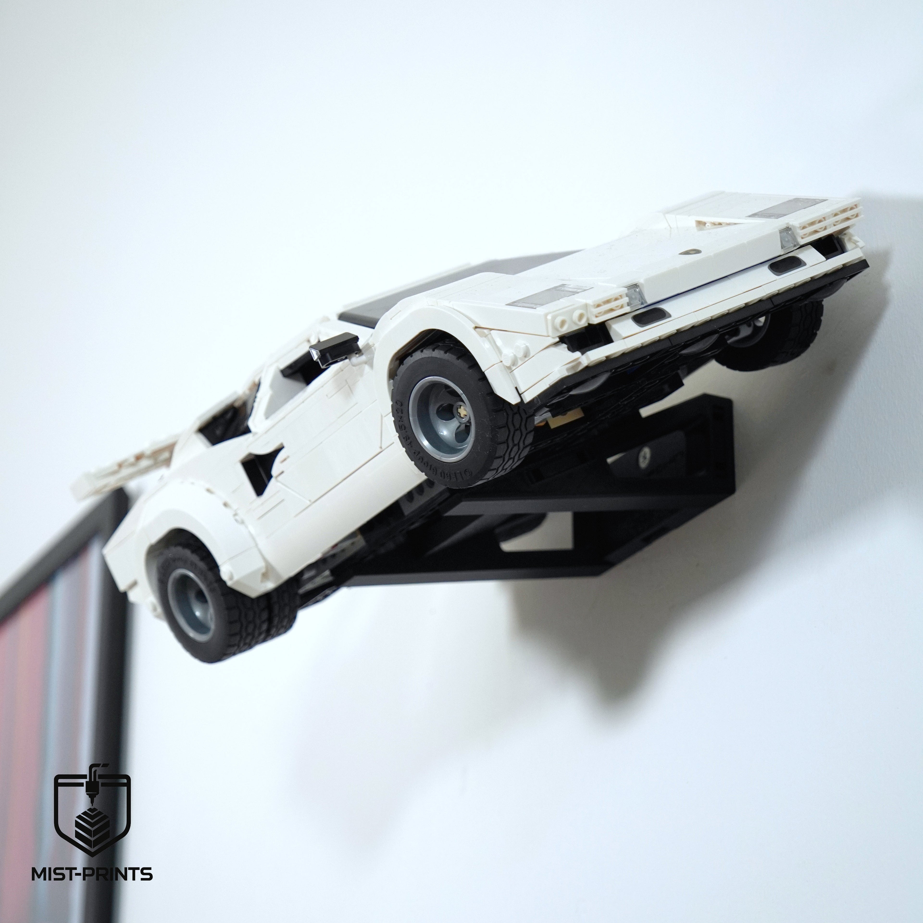 Premium Wandbeugel – Compatibel met LEGO® Lamborghini Countach 10337