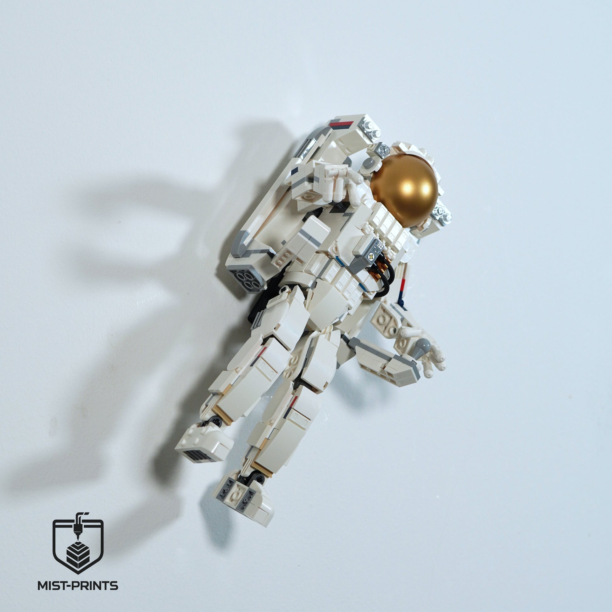 Premium Wandbeugel – Compatibel met LEGO® Creator 3-in-1 Astronaut 31152