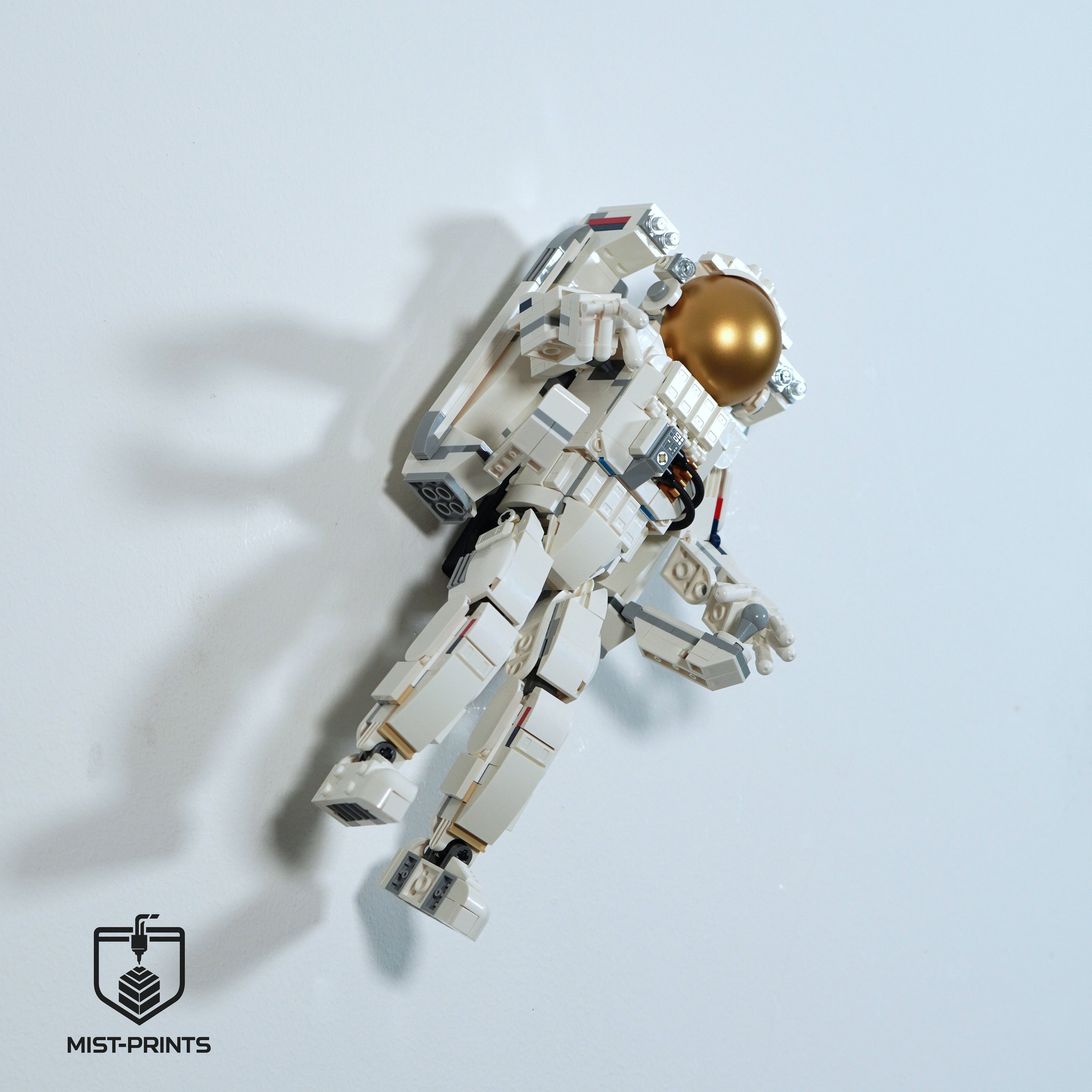 Premium Wandbeugel – Compatibel met LEGO® Creator 3-in-1 Astronaut 31152