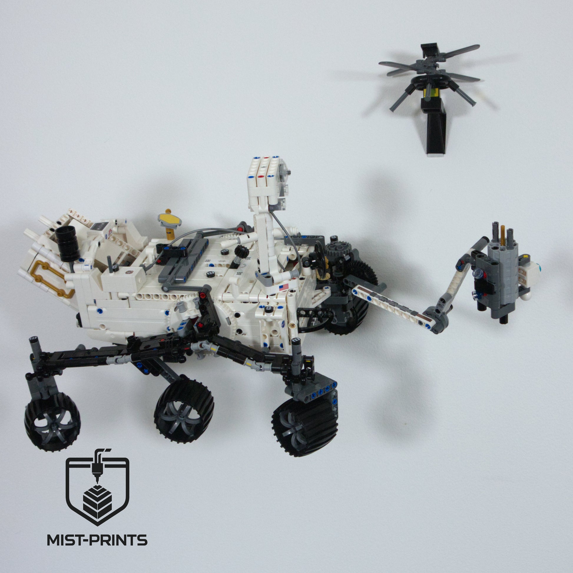 Premium Wandbeugel – Compatibel met LEGO® Technic NASA Mars Rover Perseverance 42158