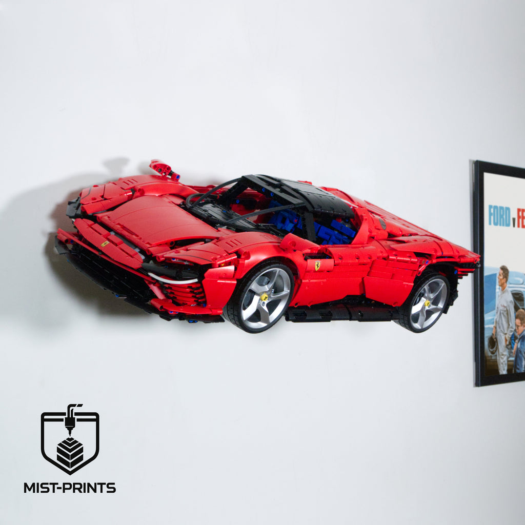 Premium Wandbeugel – Compatibel met LEGO® Technic Ferrari Daytona SP3 42143