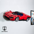 Premium Wandbeugel – Compatibel met LEGO® Technic Ferrari Daytona SP3 42143