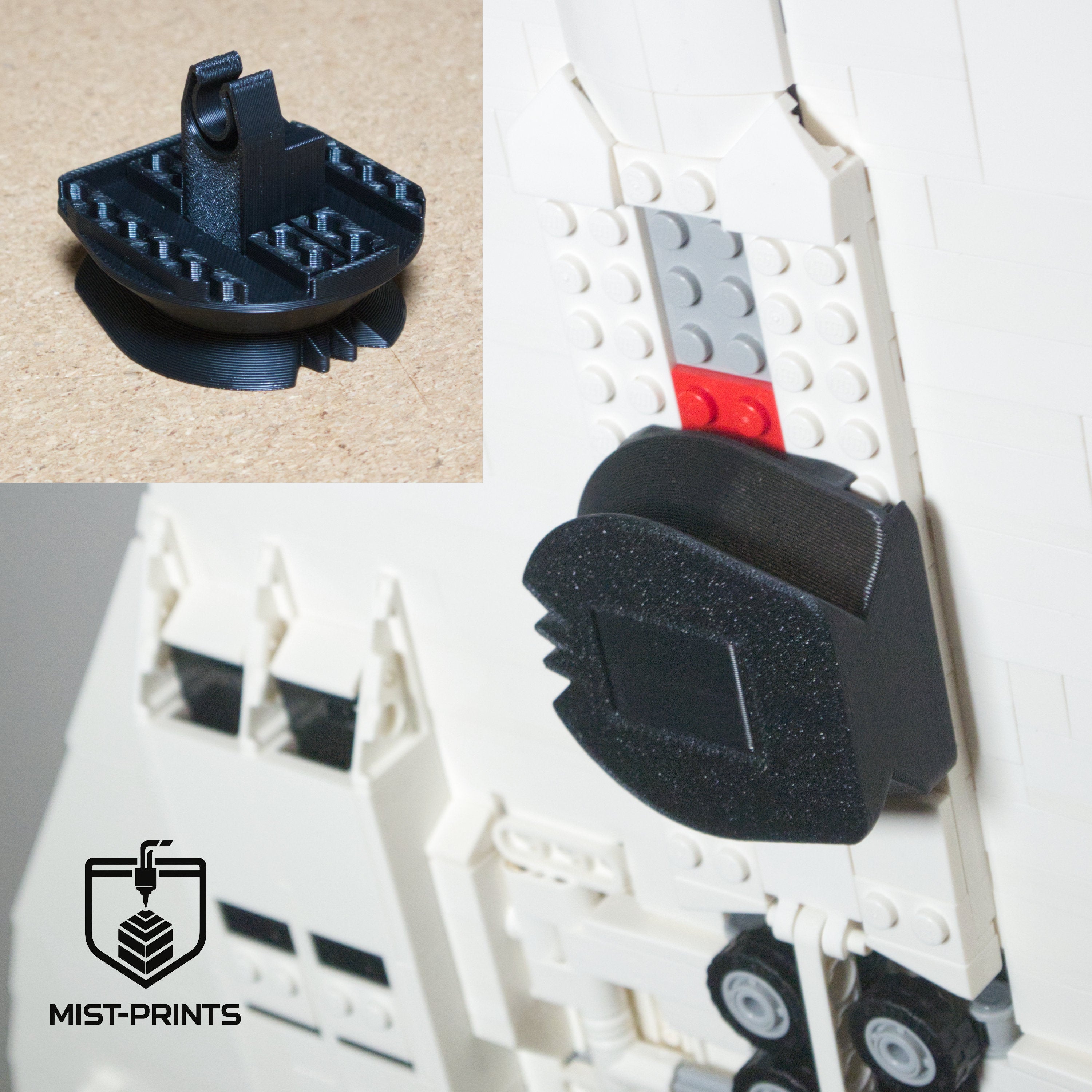 Premium Wandbeugel – Compatibel met LEGO® Concorde 10318