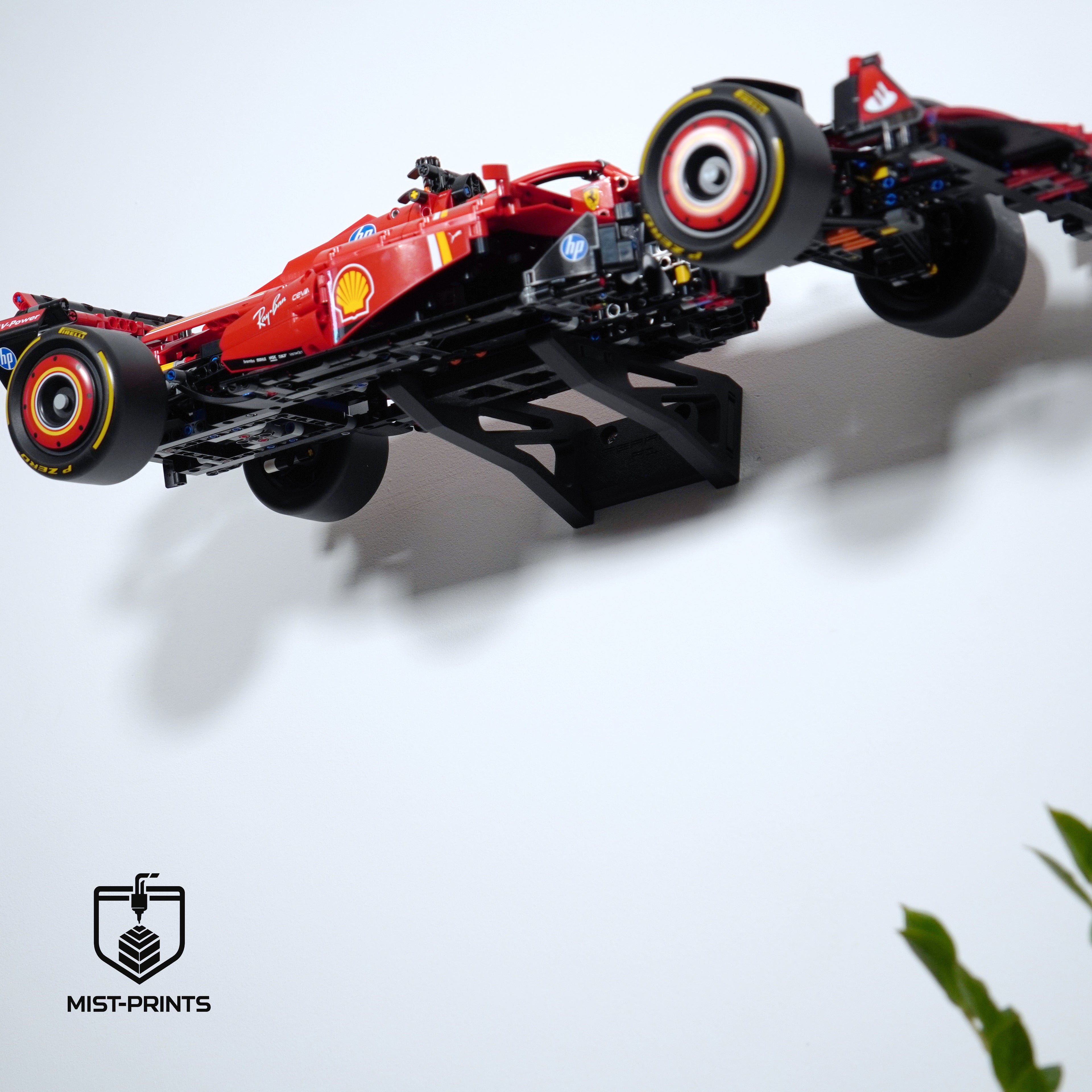 Premium Wandbeugel – Compatibel met LEGO® Ferrari F1 42207