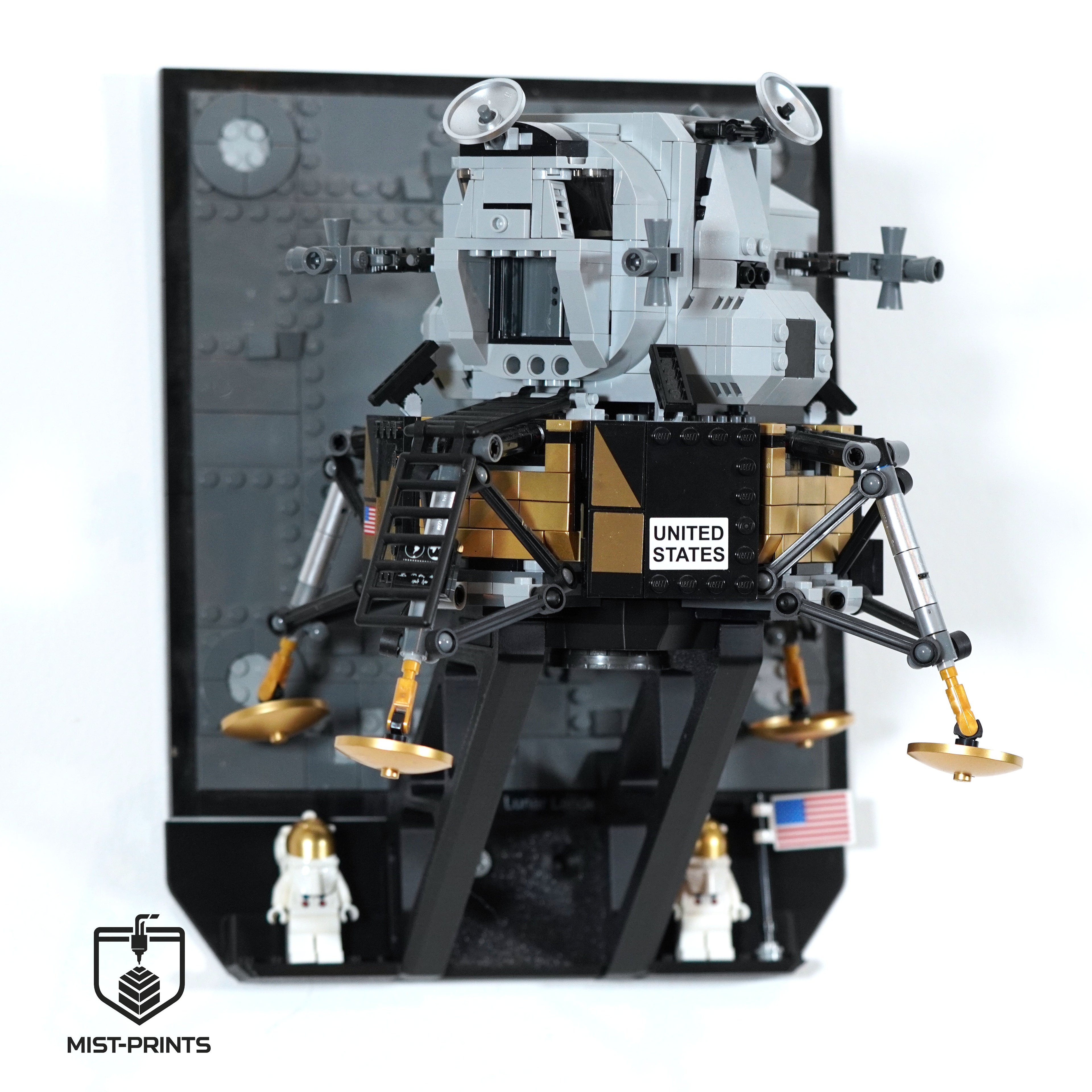 Premium Wandbeugel – Compatibel met LEGO® NASA Apollo 11 Lunar Lander 10266