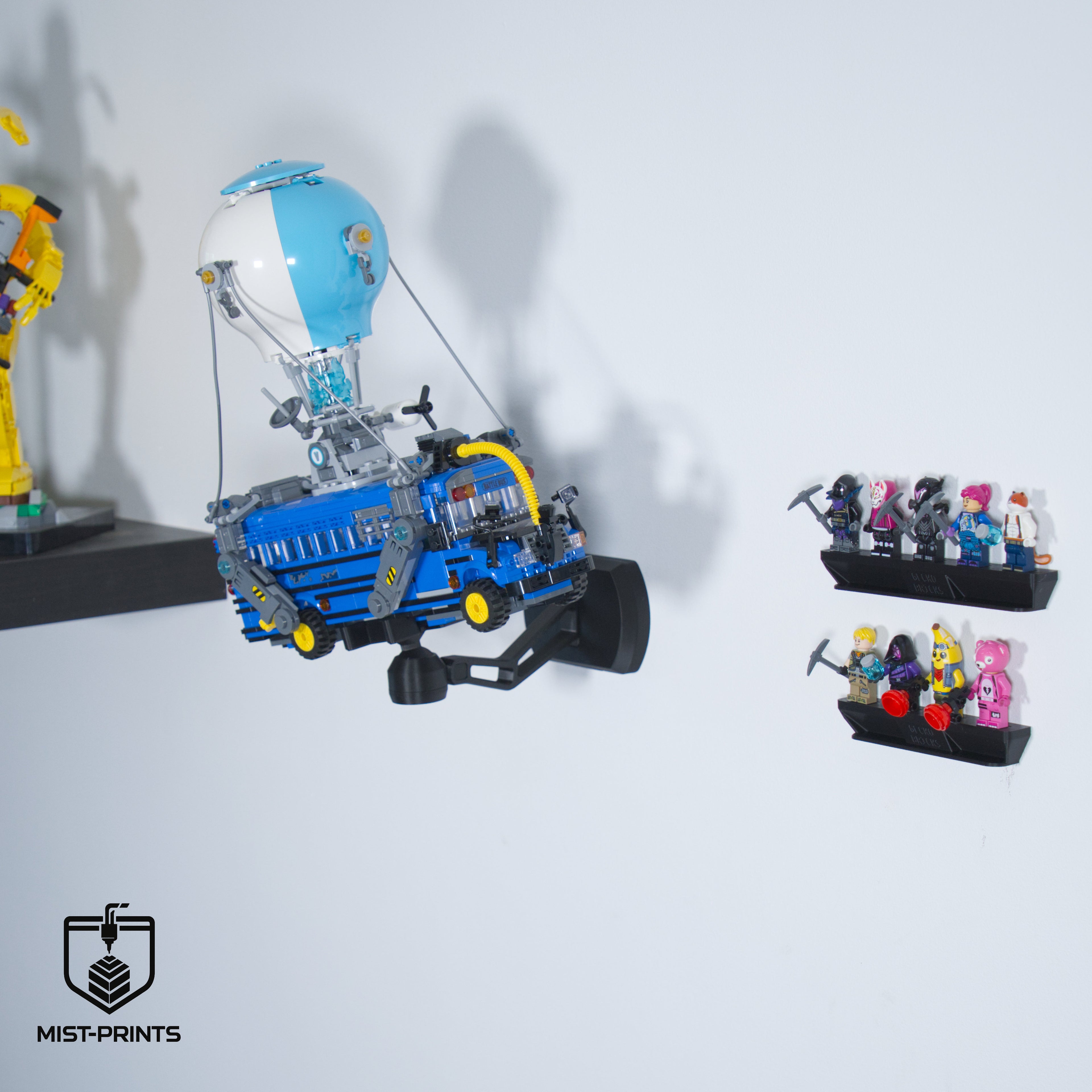 Premium Wandbeugel – Compatibel met LEGO® Fortnite Battle Bus 77073