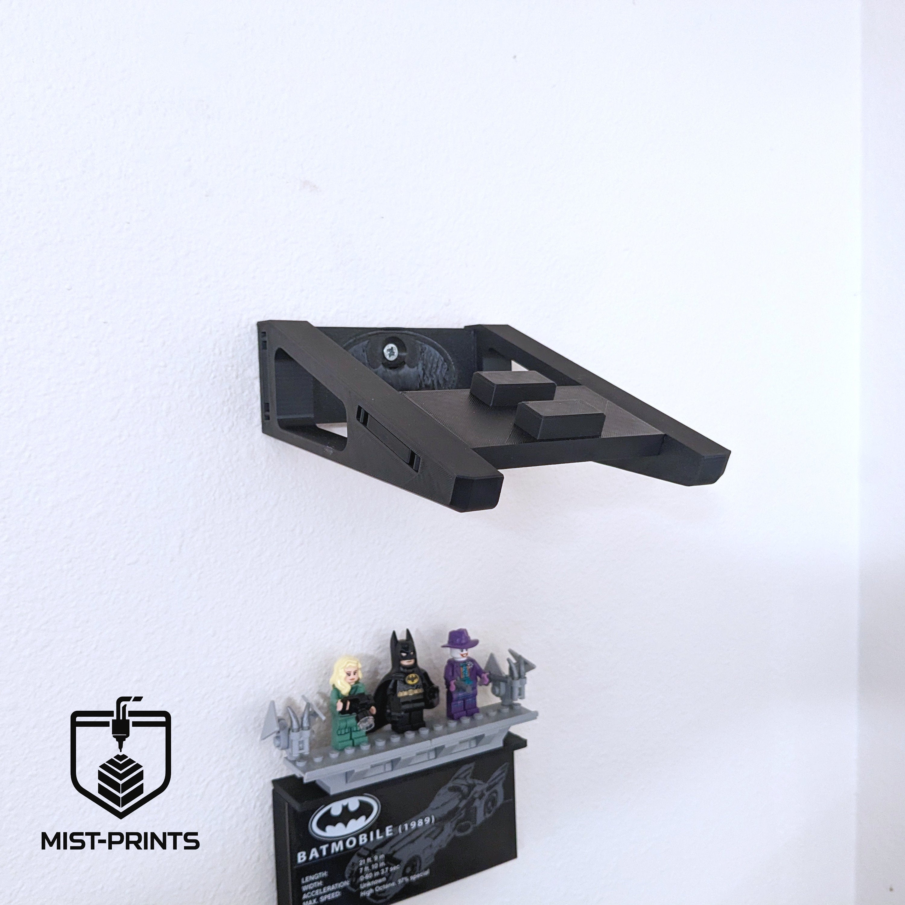 Premium Wandbeugel – Compatibel met LEGO® DC Batman™ 1989 Batmobile™ 76139