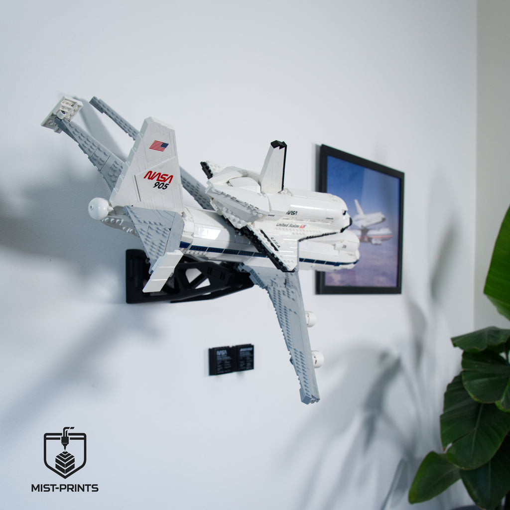 Premium Wandbeugel – Compatibel met LEGO® Icons Shuttle Carrier Aircraft 10360