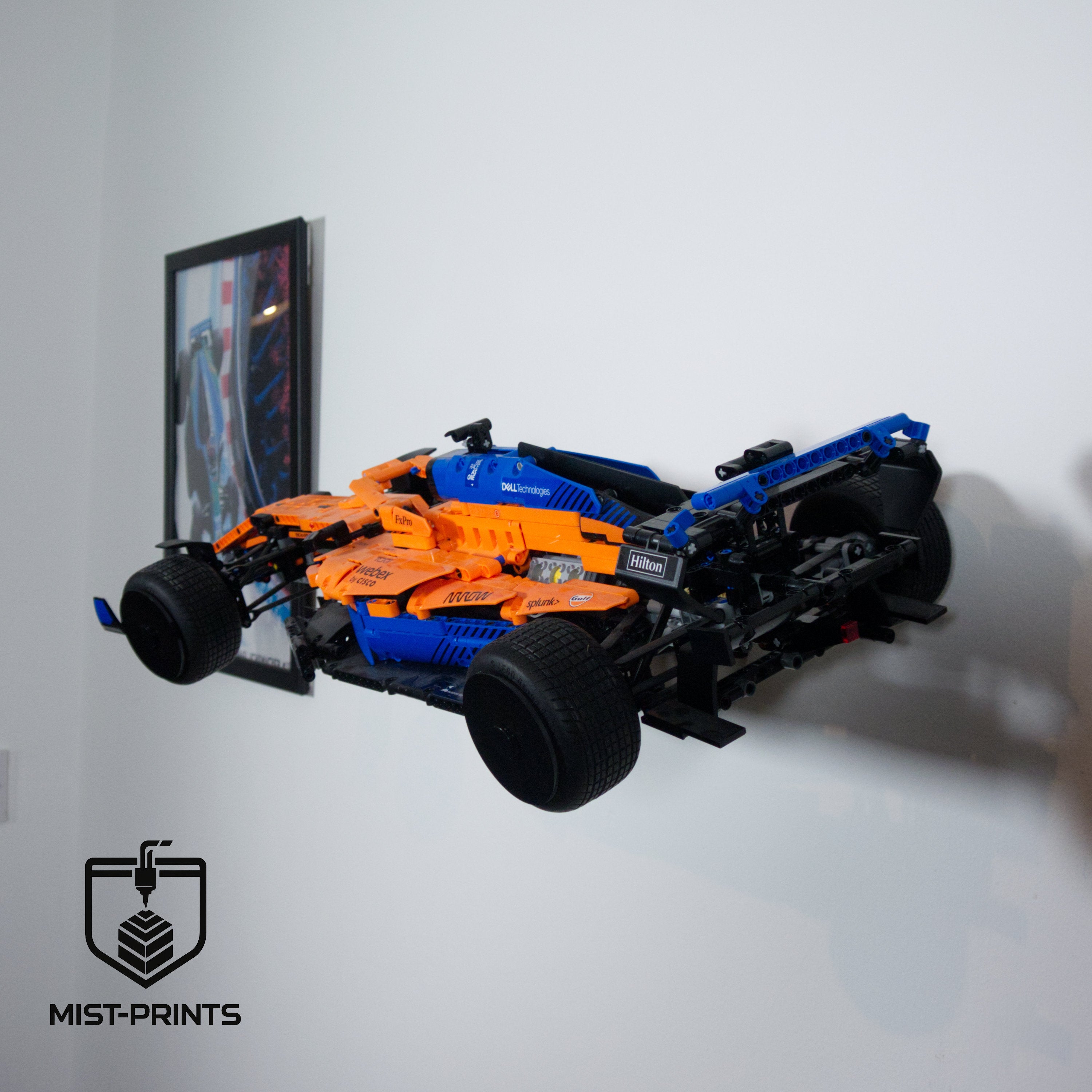 Premium Wandbeugel – Compatibel met LEGO® McLaren F1 42141