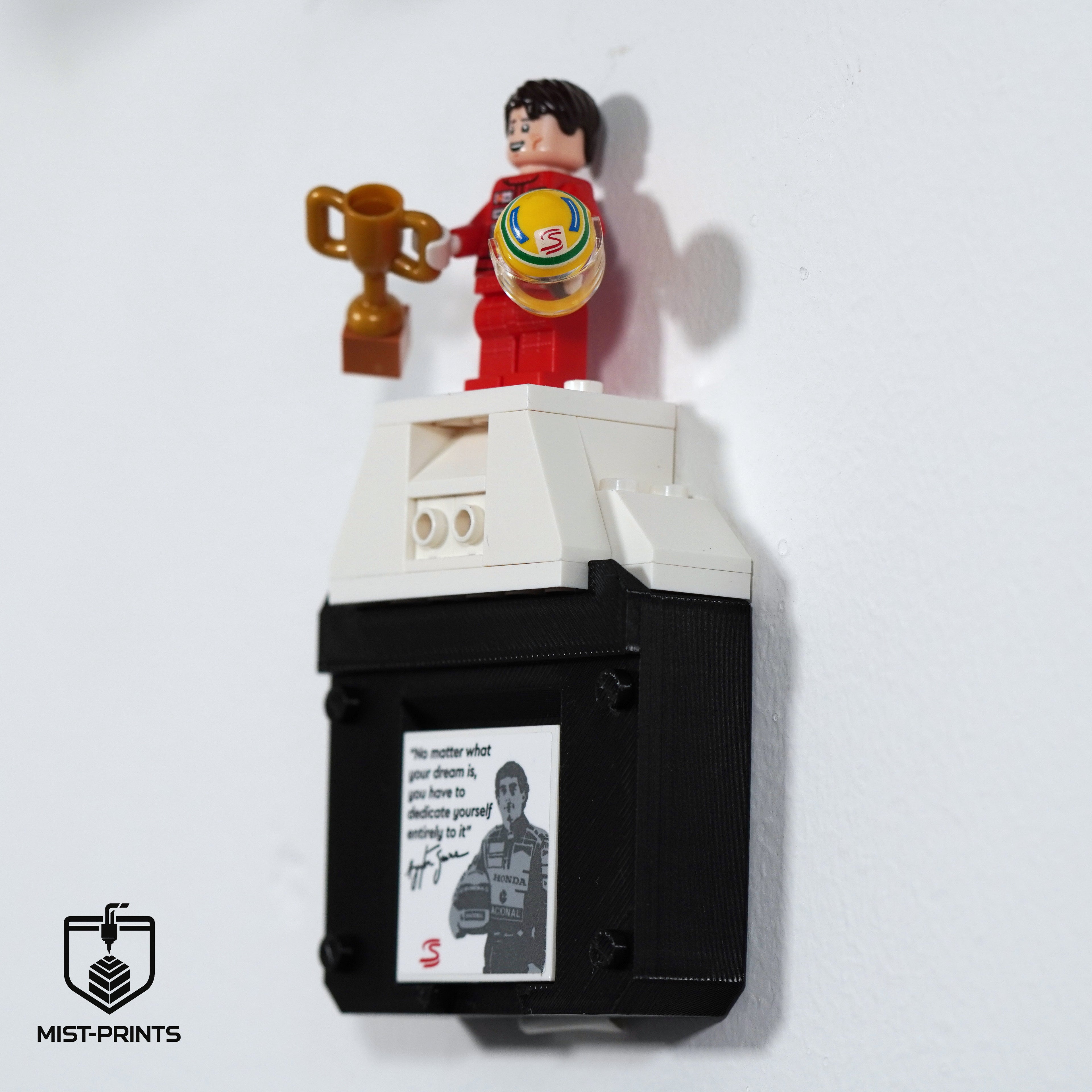 Premium Wandbeugel – Compatibel met LEGO® McLaren MP4/4 10330