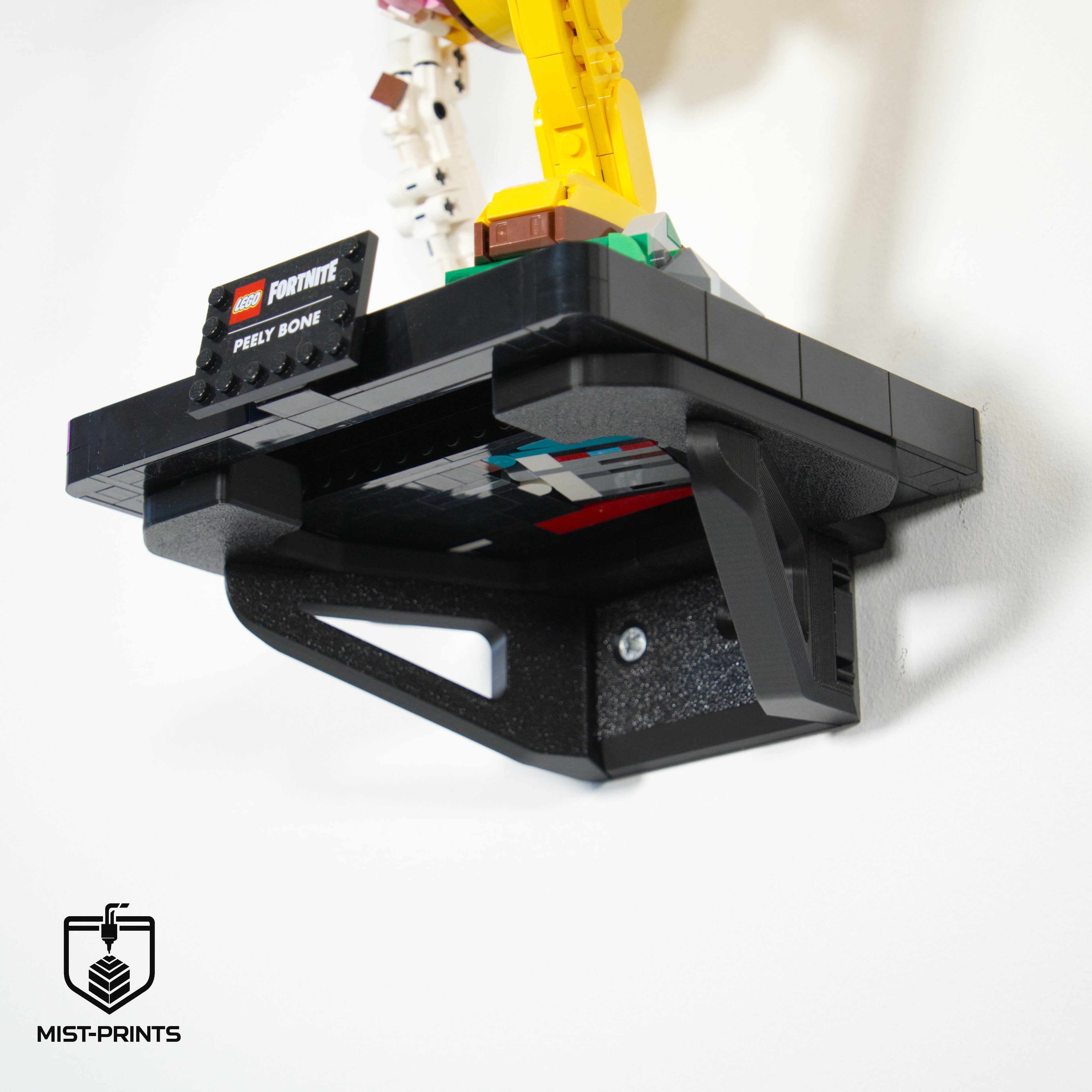 Premium Wandbeugel – Compatibel met LEGO® Peely Bone 77072