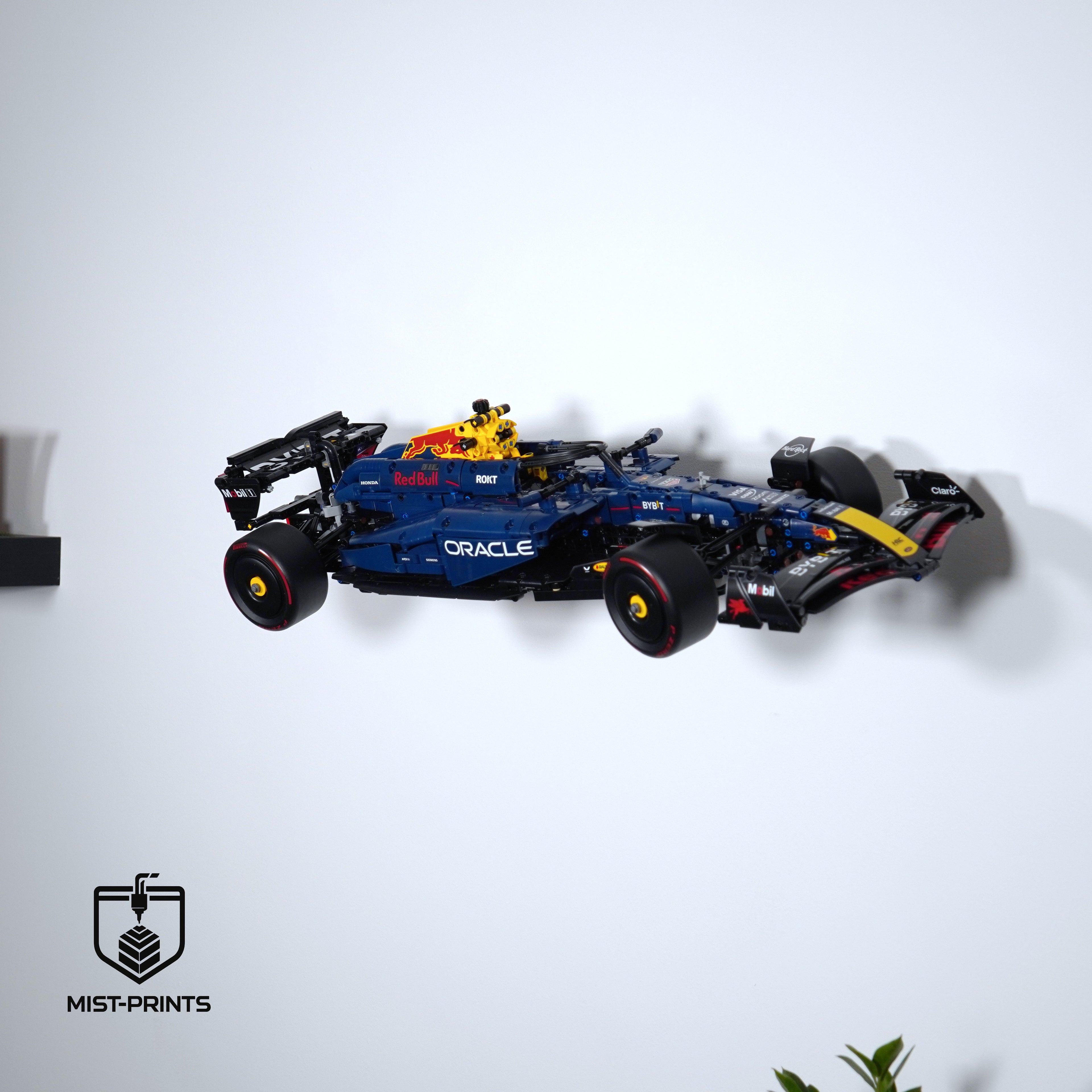 Premium Wandbeugel – Compatibel met LEGO® Red Bull F1 42206