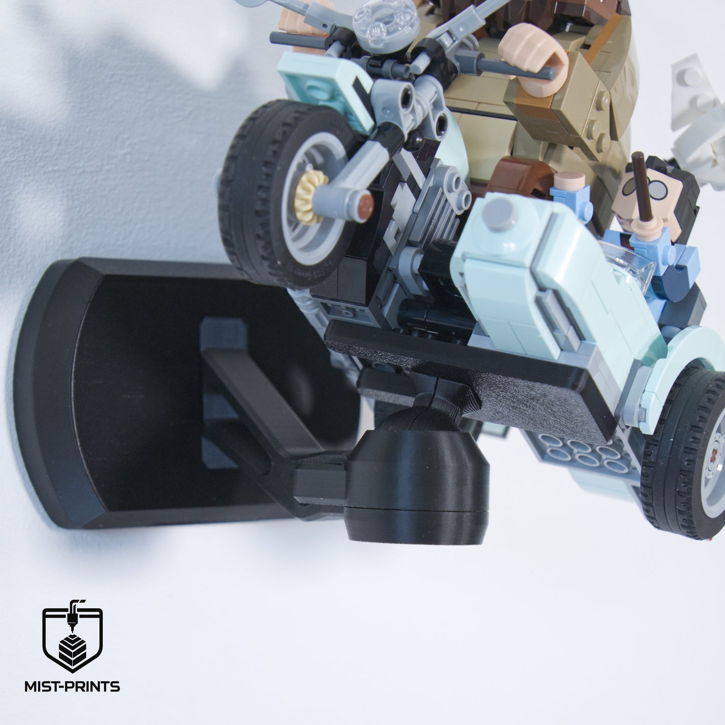 Premium Wandbeugel – Compatibel met LEGO® Hagrid™ & Harry Potter™ 76443