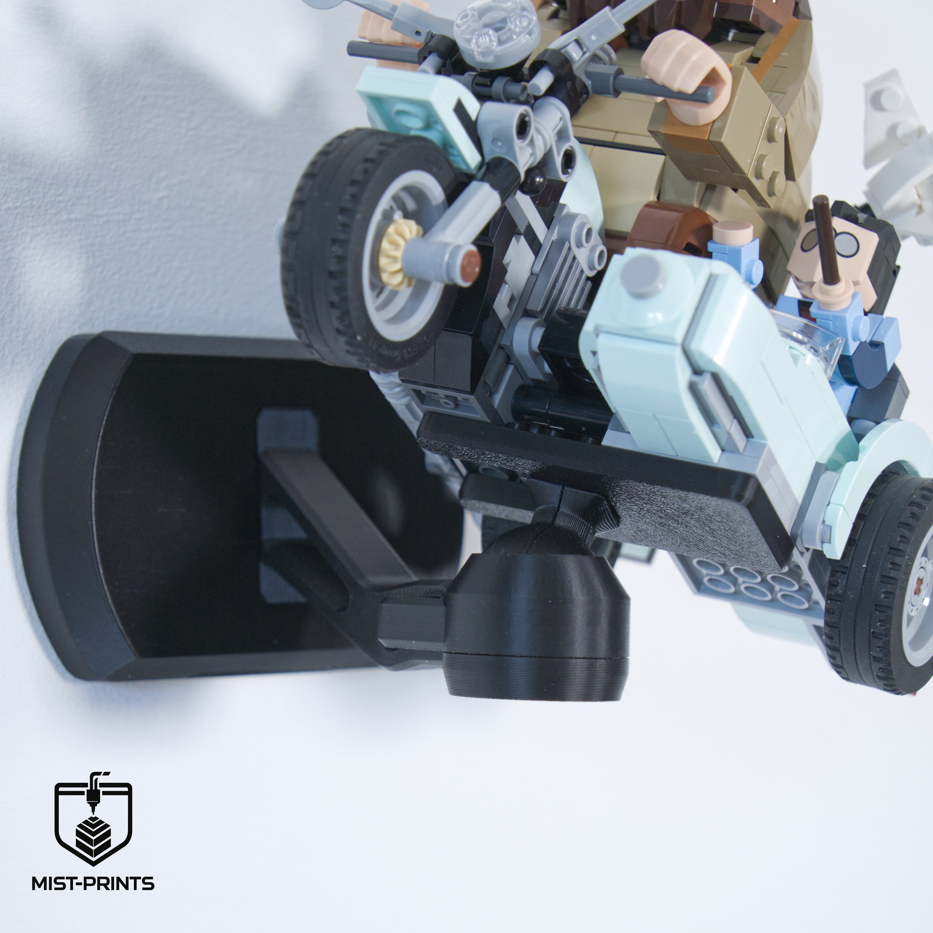 Premium Wandbeugel – Compatibel met LEGO® Hagrid™ & Harry Potter™ 76443