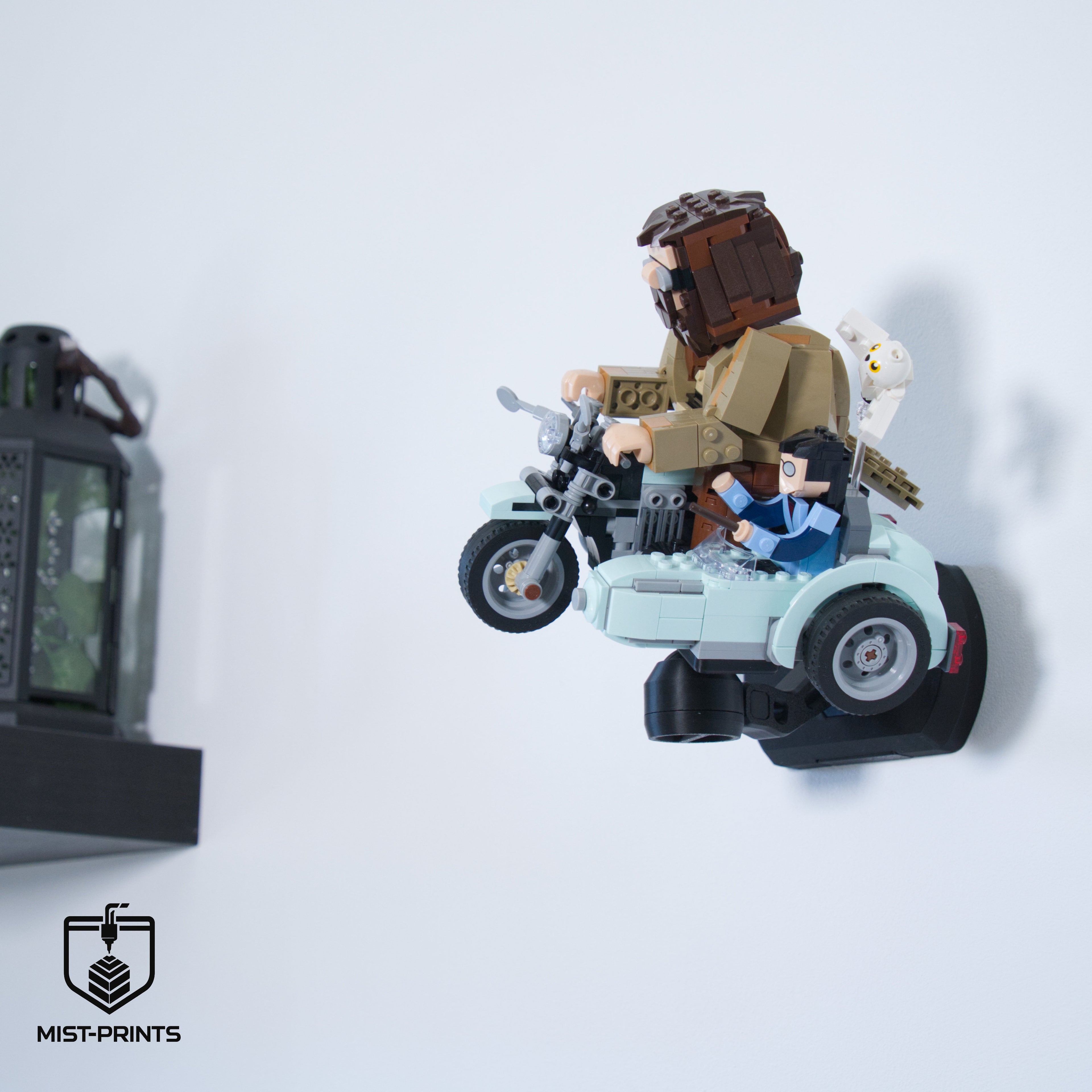Premium Wandbeugel – Compatibel met LEGO® Hagrid™ & Harry Potter™ 76443