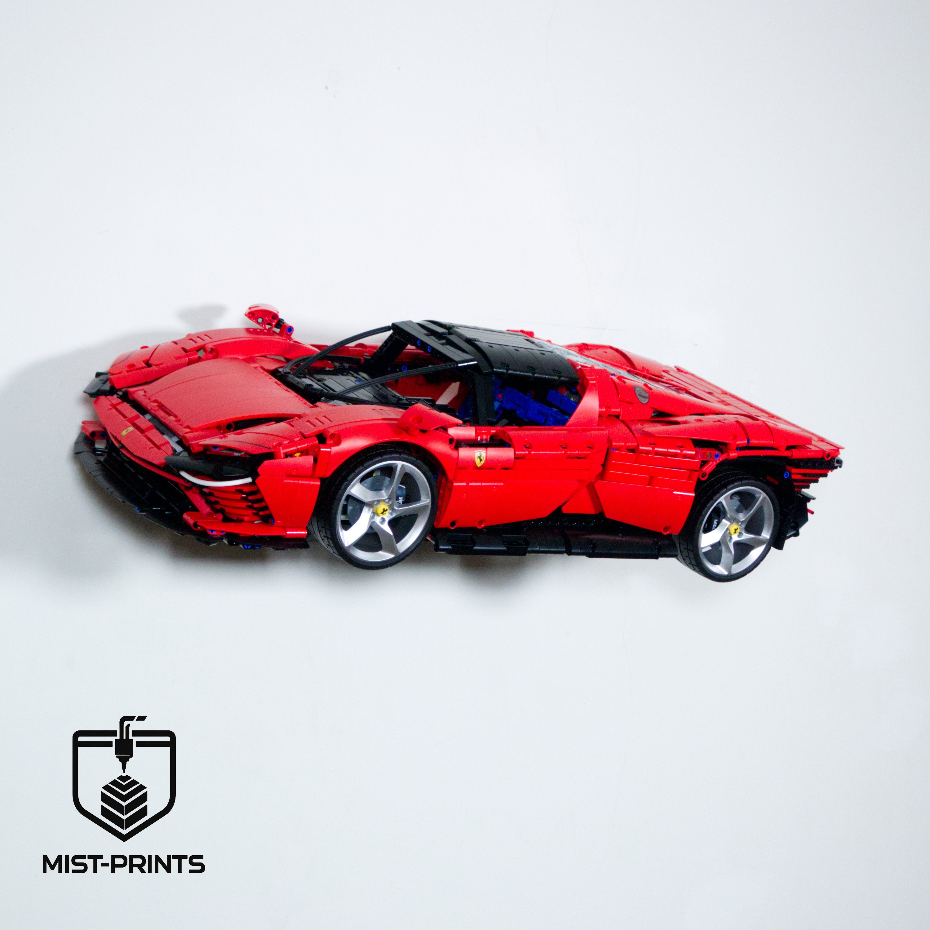 Premium Wandbeugel – Compatibel met LEGO® Technic Ferrari Daytona SP3 42143