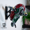 Premium Wandbeugel – Compatibel met LEGO® Star Wars™ Boba Fett’s Starship™ 75312