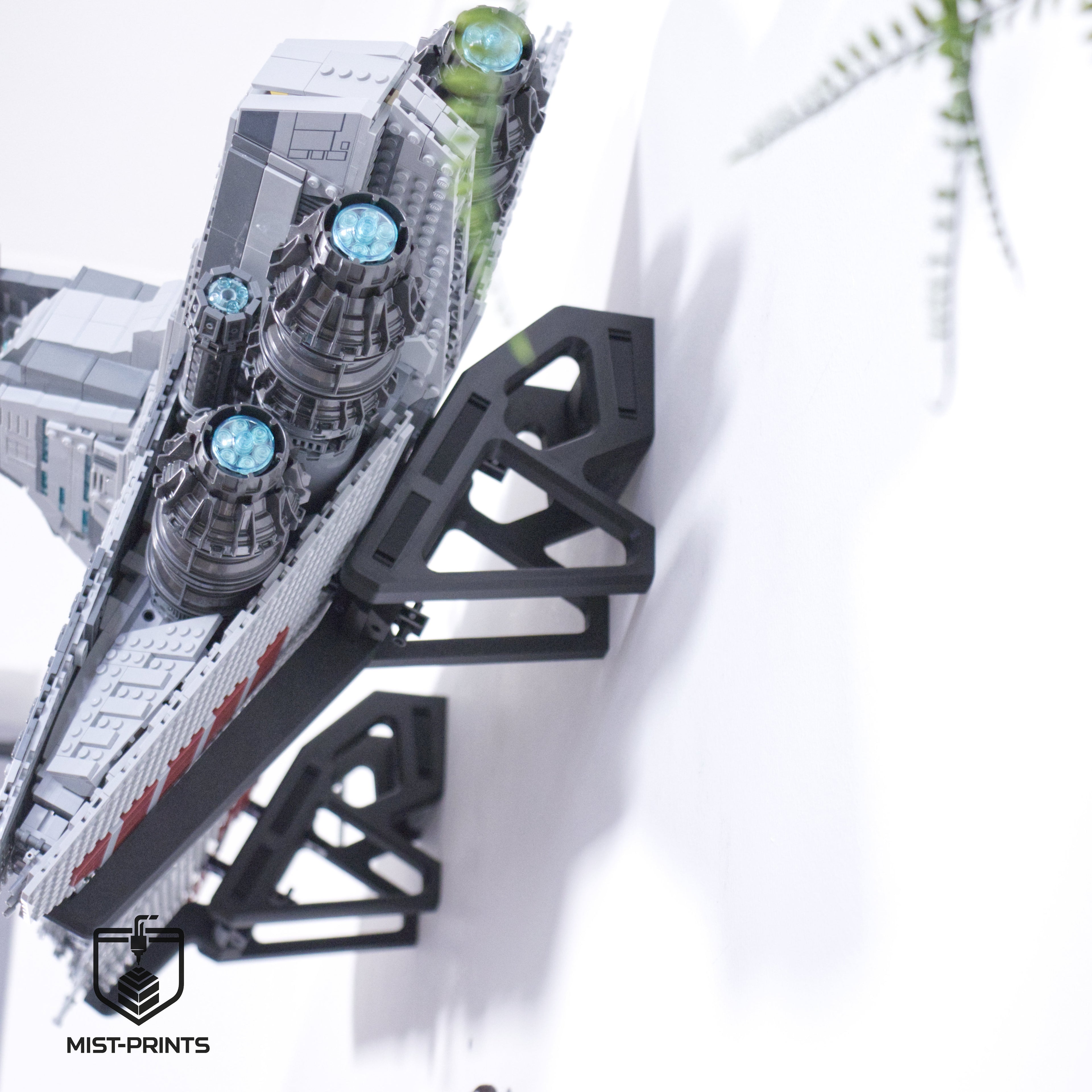 Premium Wandbeugel – Compatibel met LEGO® Star Wars™ UCS Venator-Class Republic Attack Cruiser™ 75367
