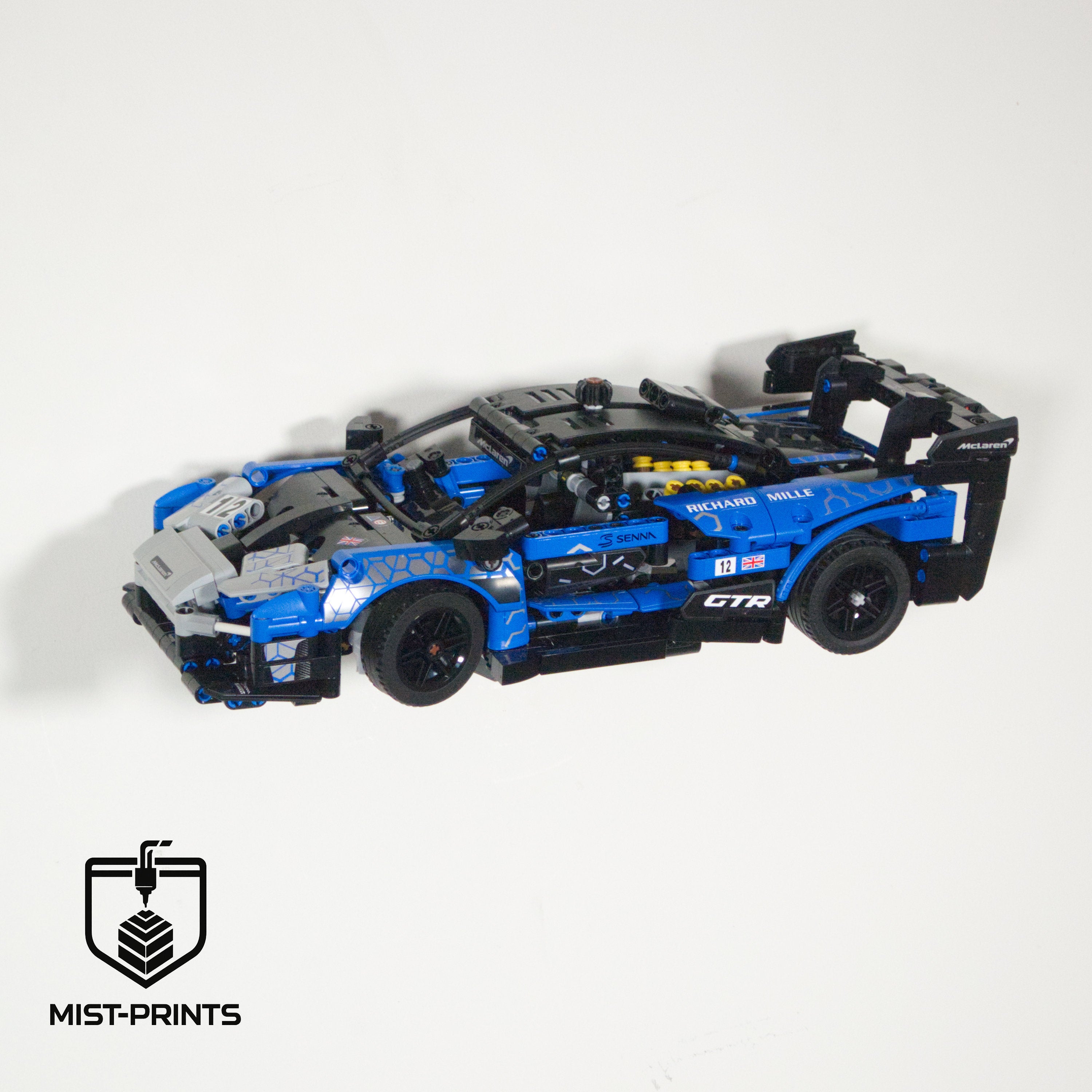 Premium Wandbeugel – Compatibel met LEGO® McLaren Senna GTR 42123