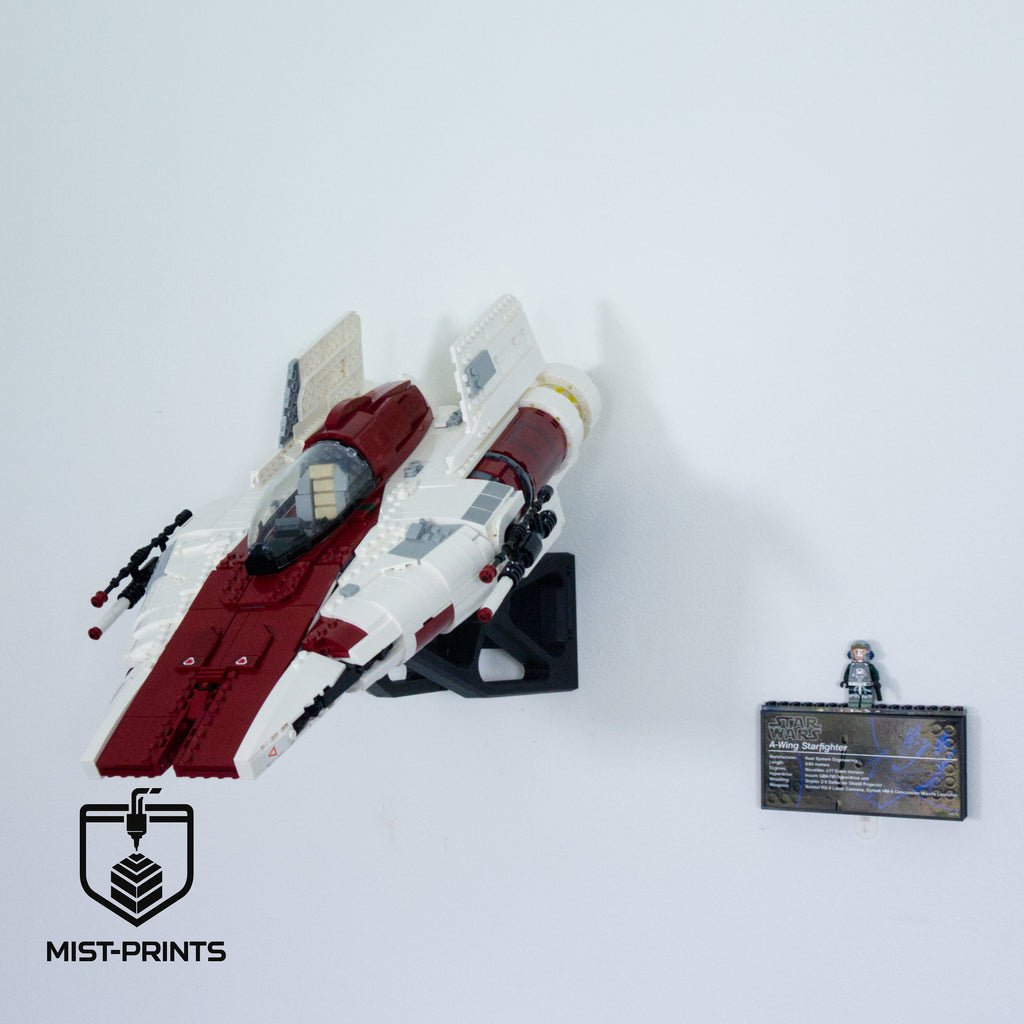 Premium Wandbeugel – Compatibel met LEGO® Star Wars™ UCS A-Wing Starfighter™ 75275