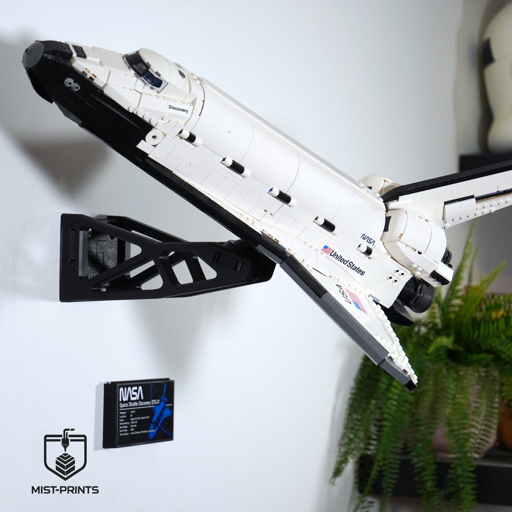 Premium Wandbeugel – Compatibel met LEGO® NASA Space Shuttle Discovery 10283