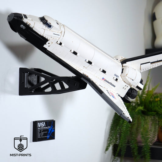 Premium Wandbeugel – Compatibel met LEGO® NASA Space Shuttle Discovery 10283
