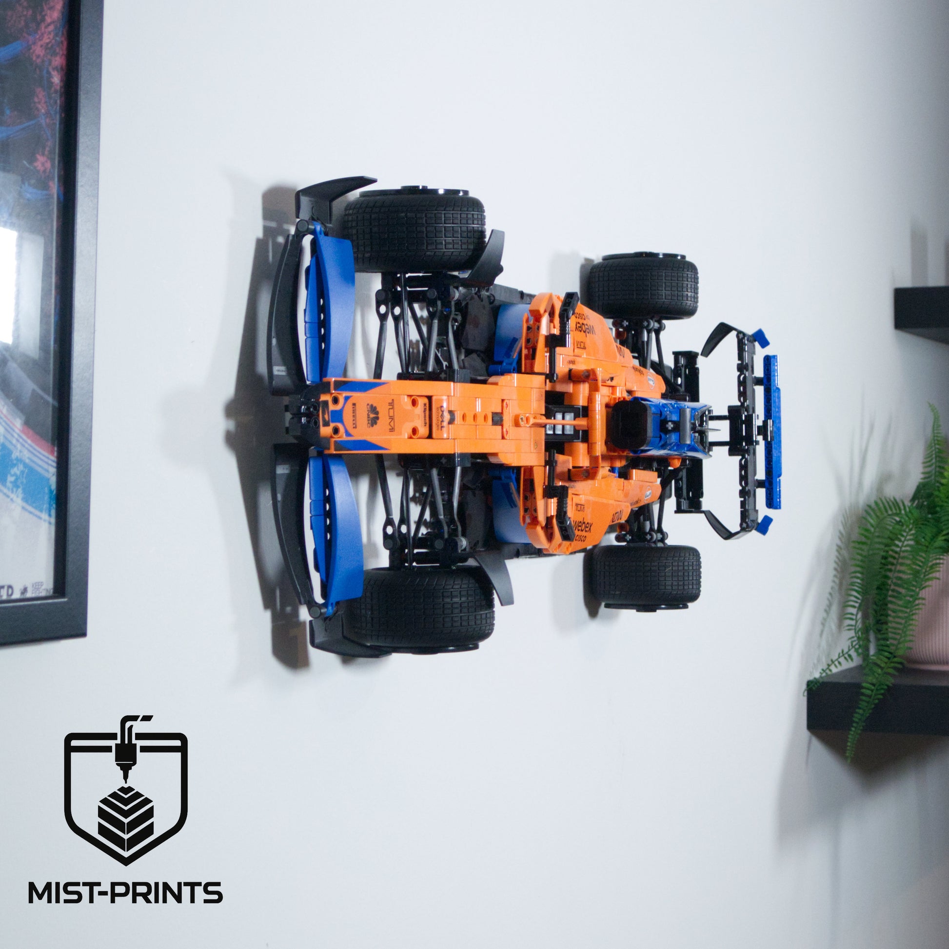 Wandbeugel Compatibel met LEGO® McLaren F1 42141