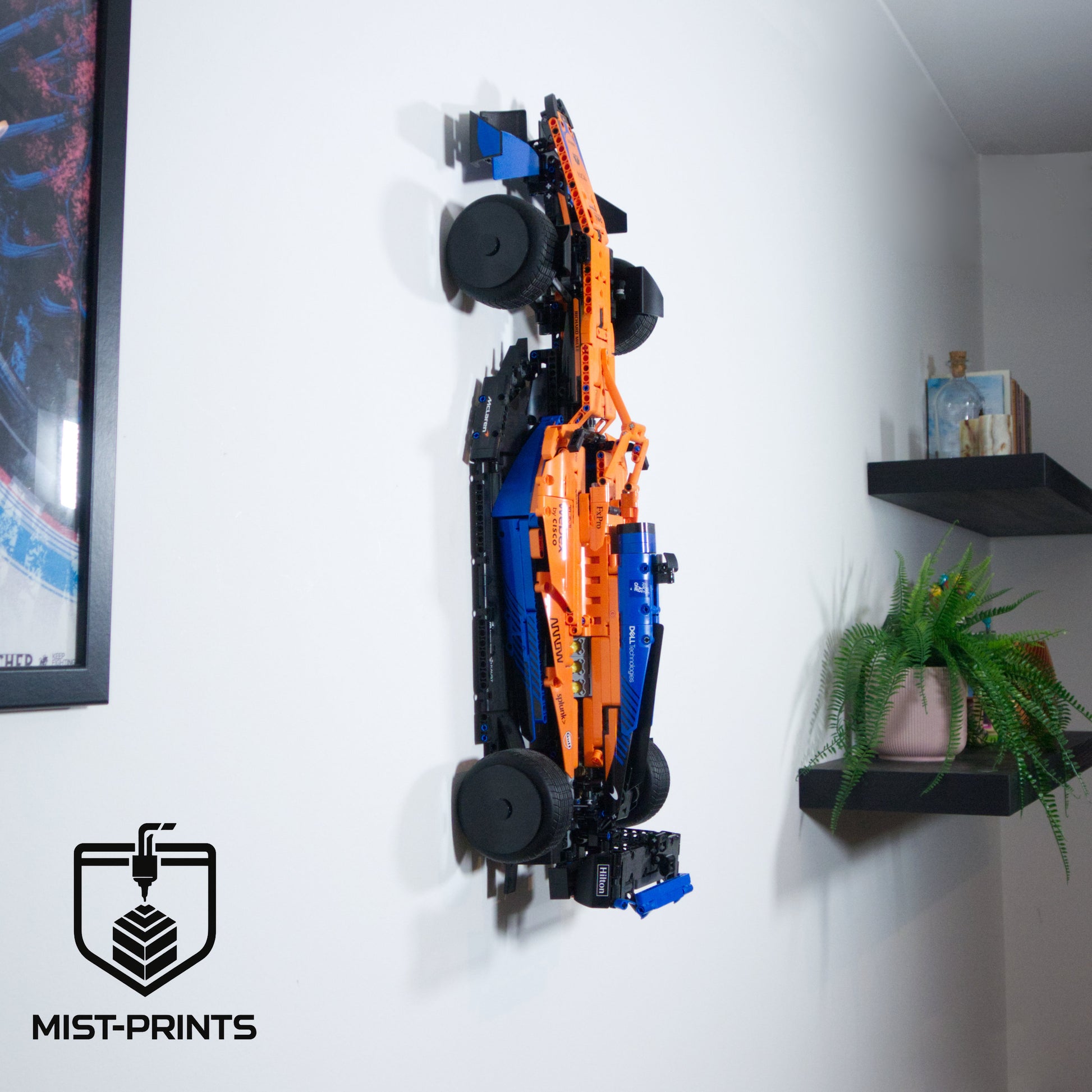 Wandbeugel Compatibel met LEGO® McLaren F1 42141