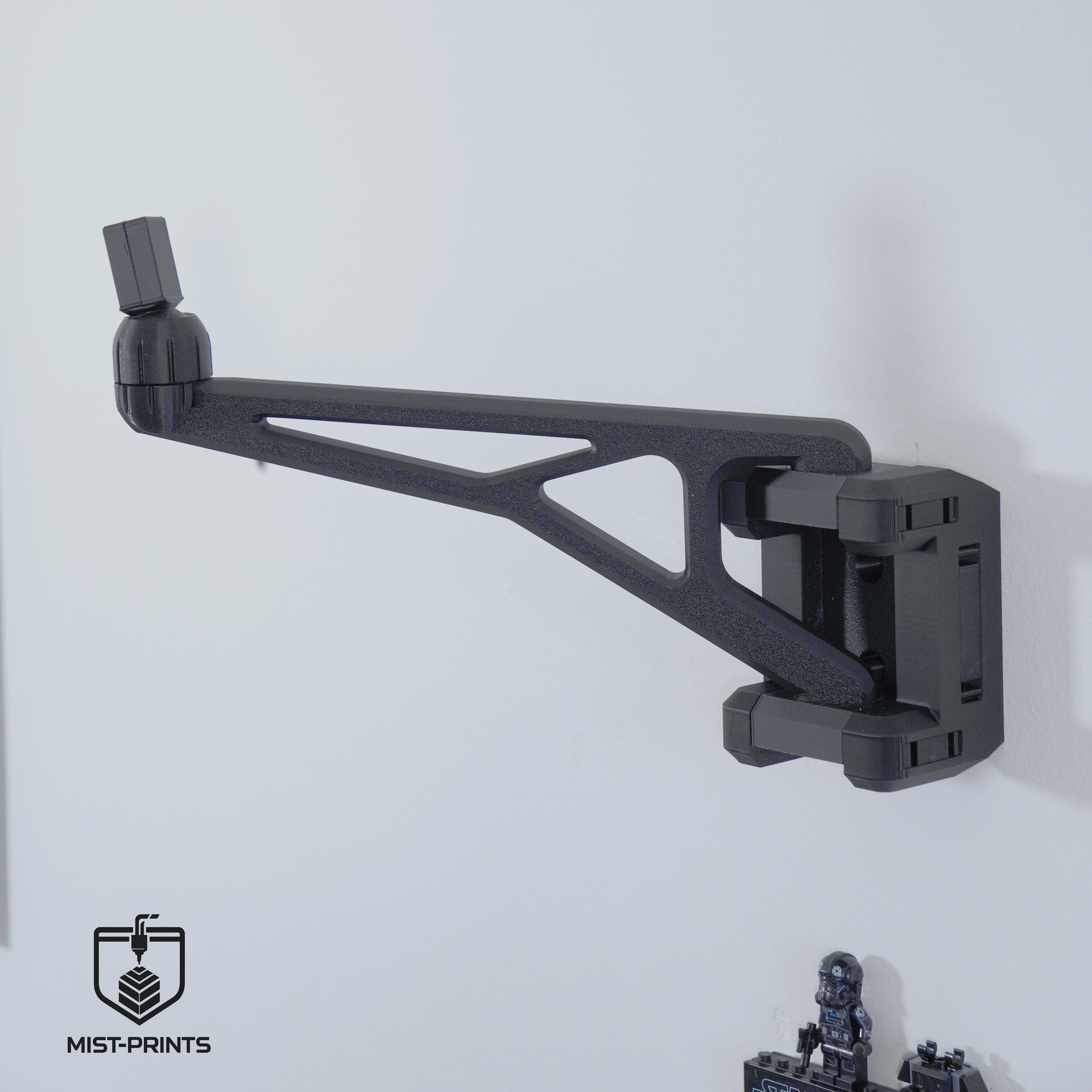 Premium Wandbeugel – Compatibel met LEGO® Star Wars™ UCS TIE Interceptor™ 75382