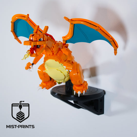 Premium Wandbeugel Set (3-delig) – Compatibel met LEGO® Pokémon™ Venusaur, Charizard & Blastoise 72153