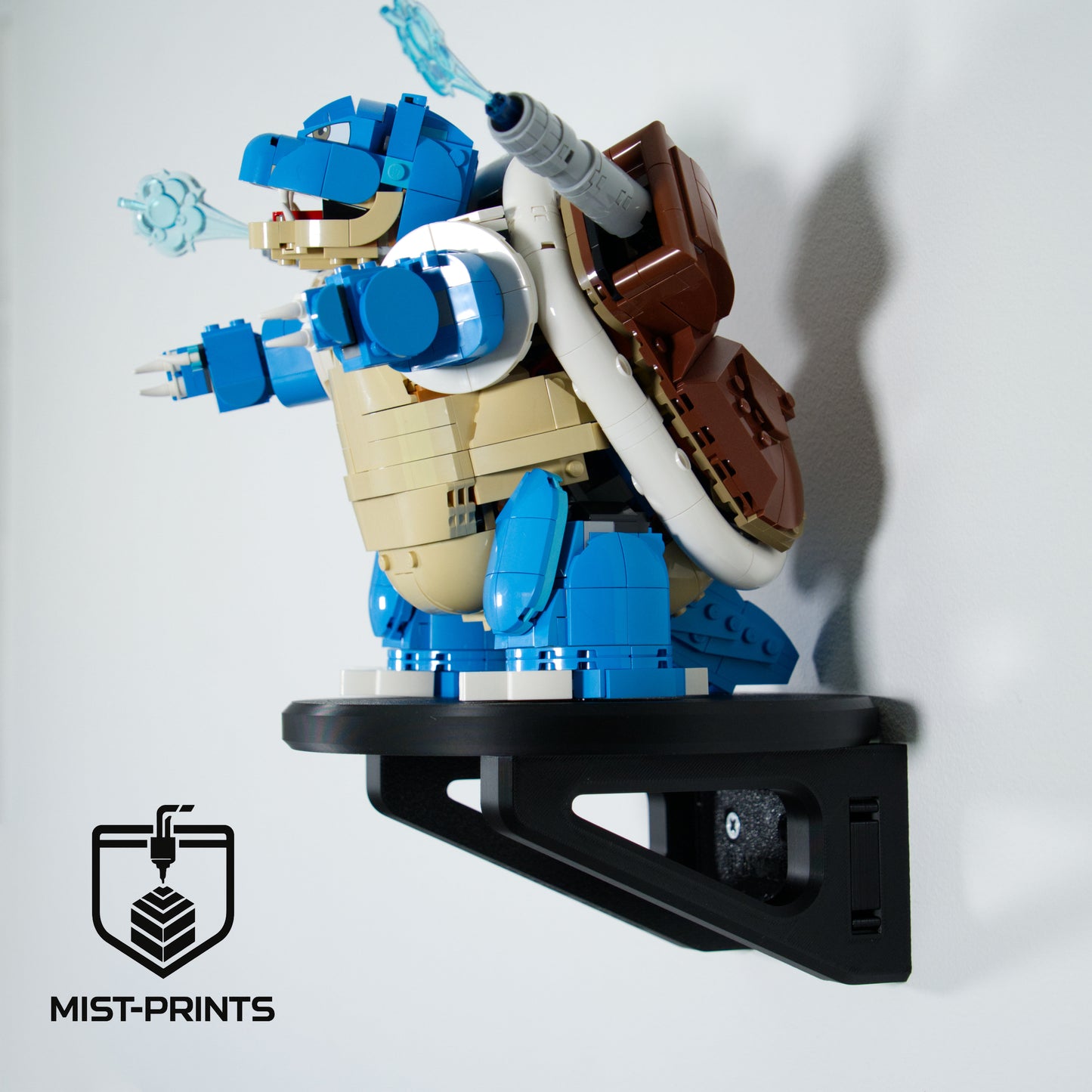 Premium Wandbeugel Set (3-delig) – Compatibel met LEGO® Pokémon™ Venusaur, Charizard & Blastoise 72153