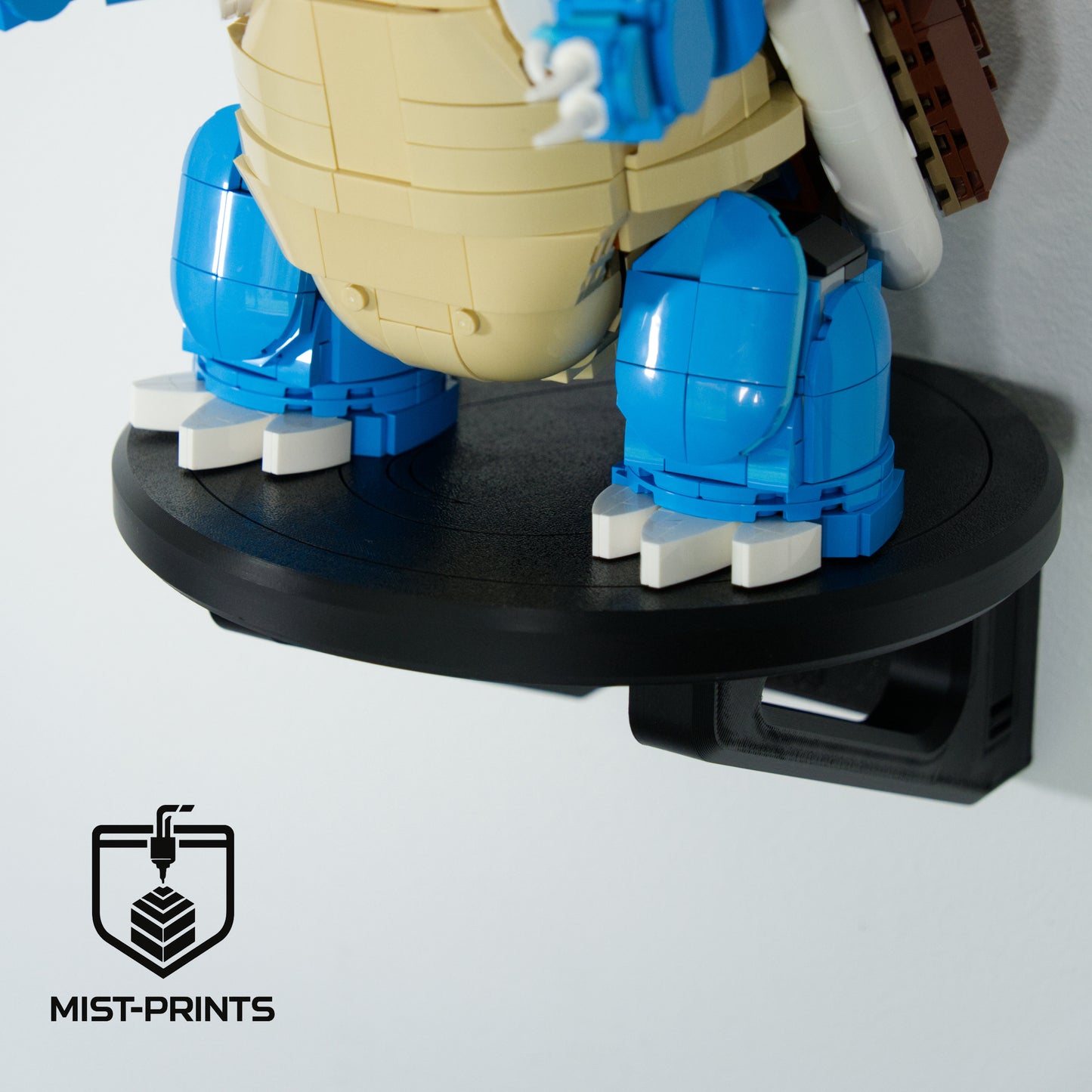 Premium Wandbeugel Set (3-delig) – Compatibel met LEGO® Pokémon™ Venusaur, Charizard & Blastoise 72153