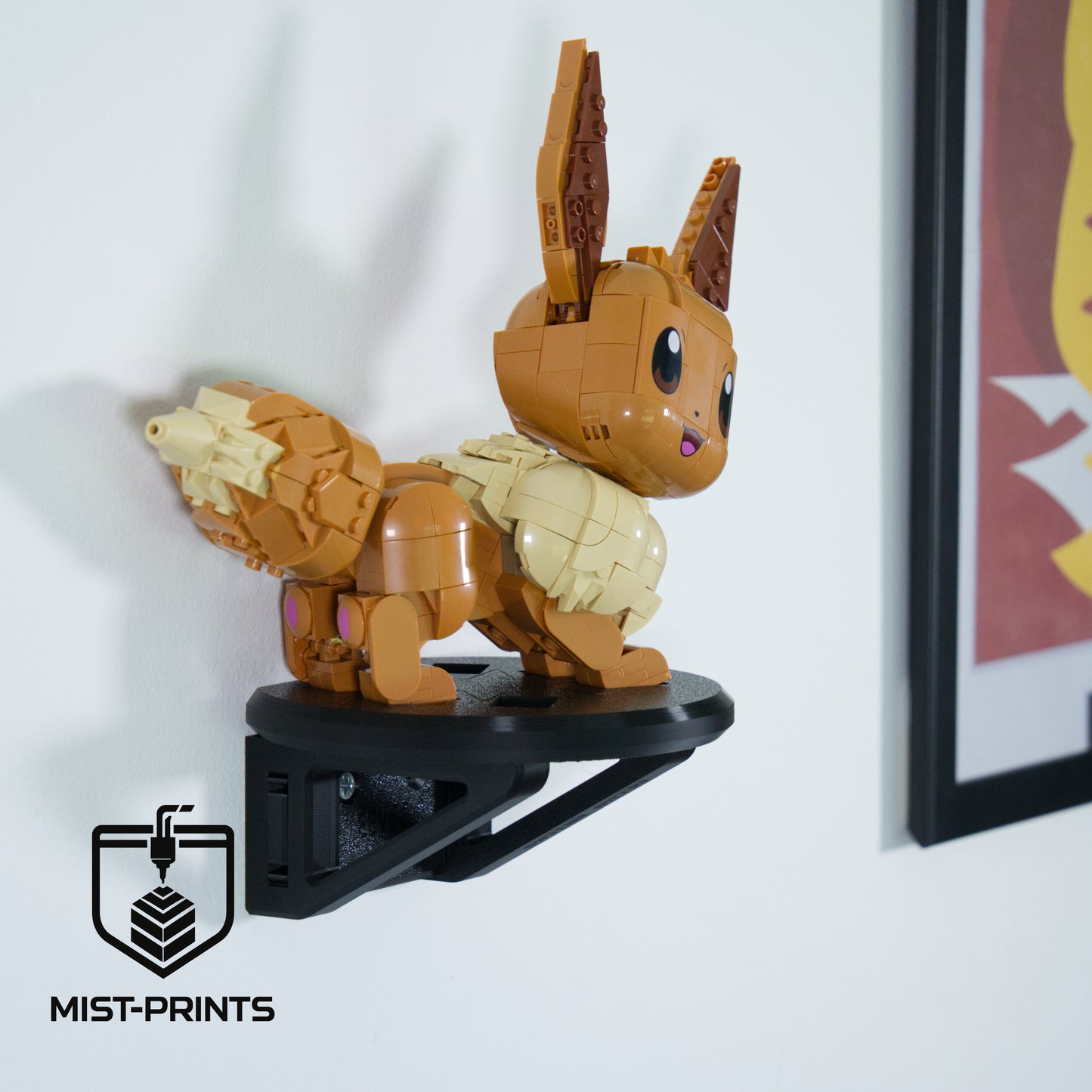 Premium Wandbeugel – Compatibel met LEGO® Pokémon™ Eevee 72151